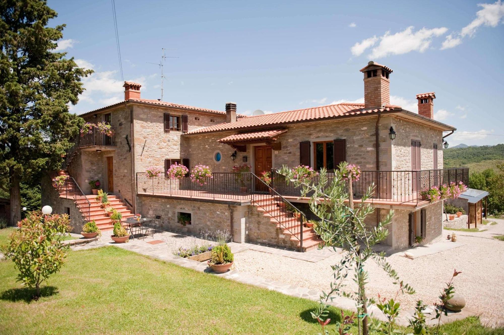 Agriturismo La Casina Caprese Michelangelo Kültér fotó